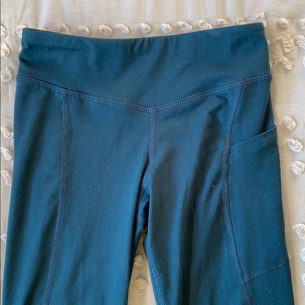 champion lagoon blue workout pants